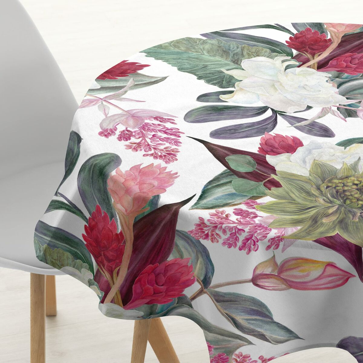 Nappe antitache Belum 0318-105 Multicouleur Ø 140 cm Fleurs
